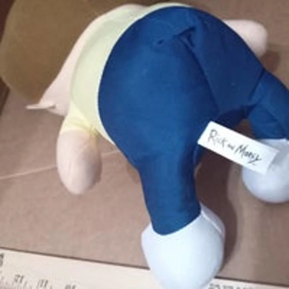 Rick and Morty plush, Blue and brown
